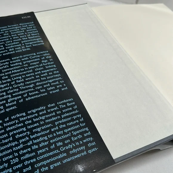 4/$20 The Bone Museum Travels in the Lost Worlds of Dinosaurs and Birds HC DJ - Picture 3 of 15